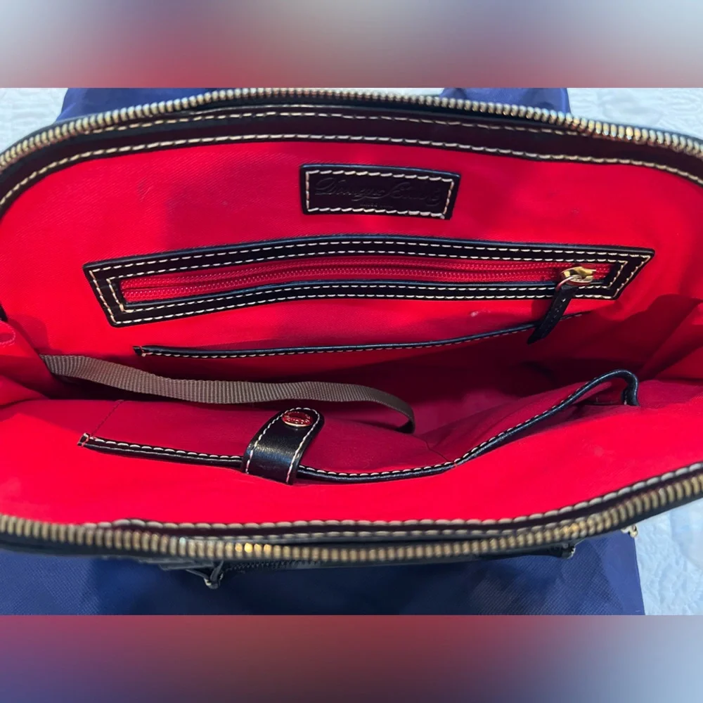 Dooney & Bourke Signature Zip Zip Satchel - Picture 7 of 9